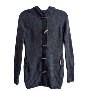 Smartwool Charcoal Gray Cardigan Sweater